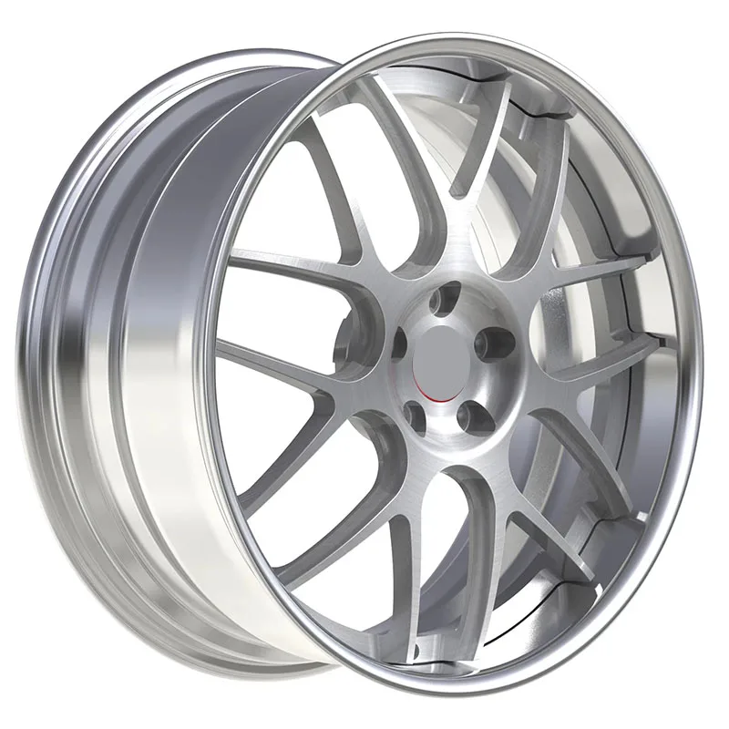 2 Piece Forged Brushed Polished 5x120 5x112 5x114.3 18 19 20 21 22 Inch Wheel for Racing Car Wheel details