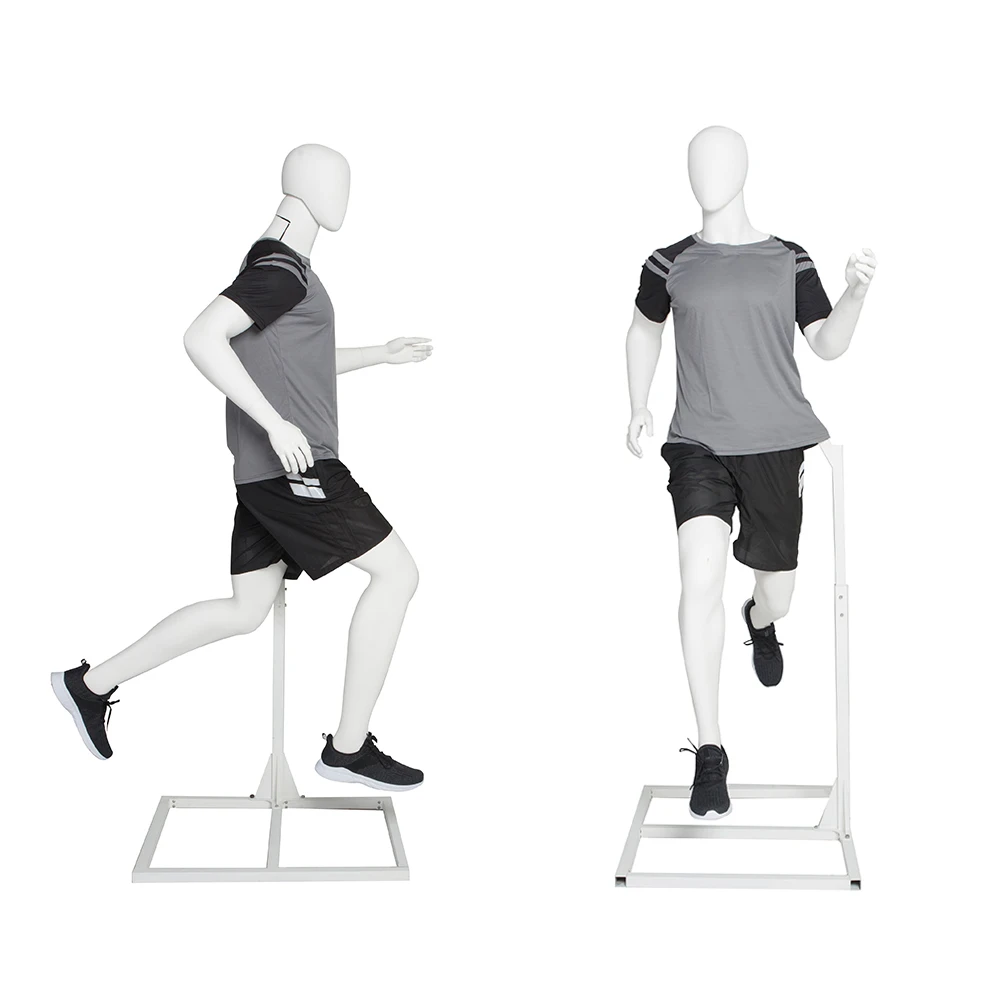 E-PB Electrical Robot Running Pose Male Mannequin