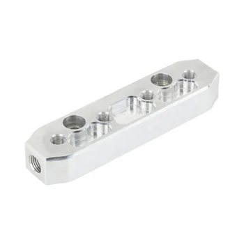 Customized Auto Engine Parts BILLET  6-Port Vacuum Boost Distribution Block