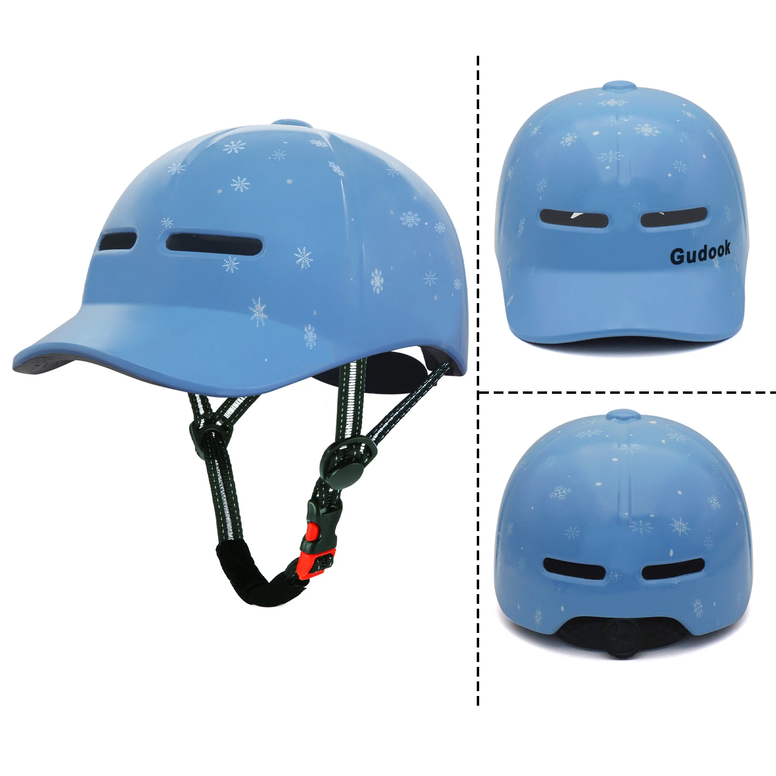 Custom Urban Baseball Cap Style Commuting Electric Scooter Skate Helmet Bicycle Helmet Skateboarding Bike Helmet for Men Women