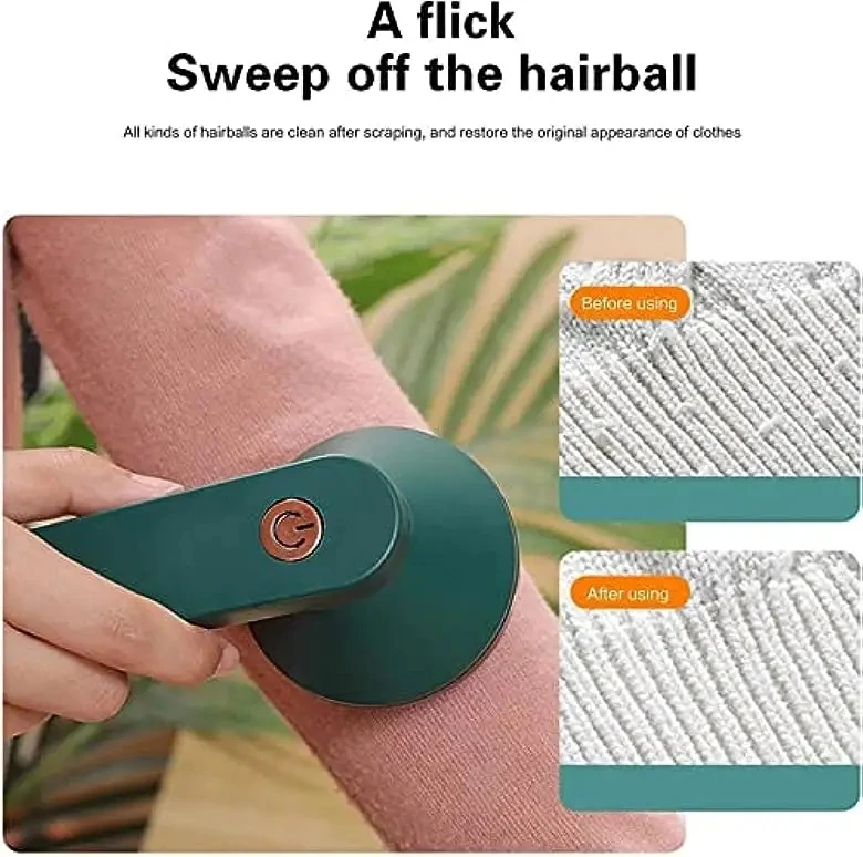 Portable Electric Lint Remover Fabric Shaver Rechargeable Sweater