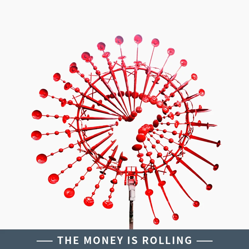 Infinity Sculpture Ring Sculpture Wall Shri Chakra The