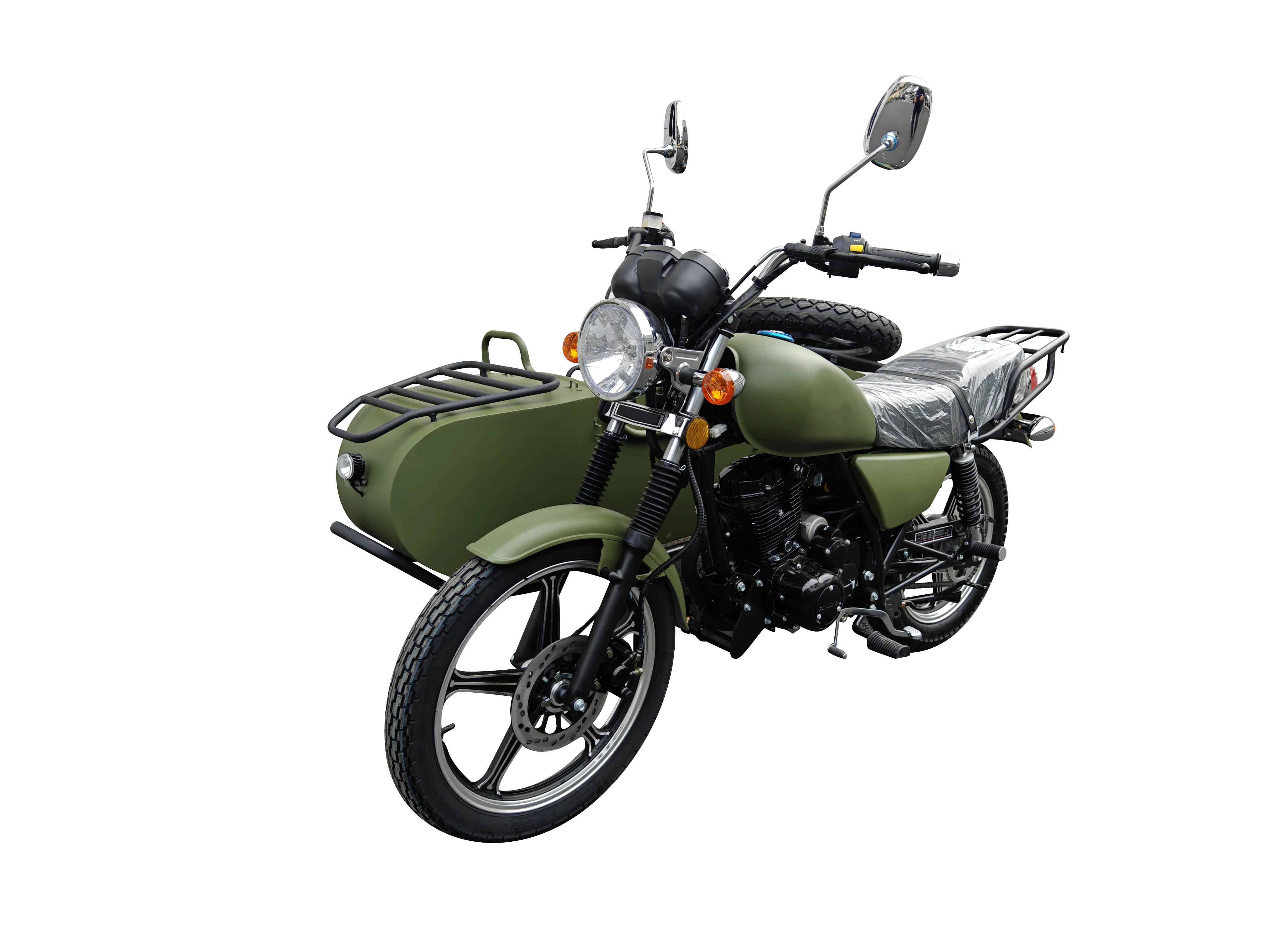 Changjiang 3-Wheel Motorcycle with Sidecar 200CC 500CC