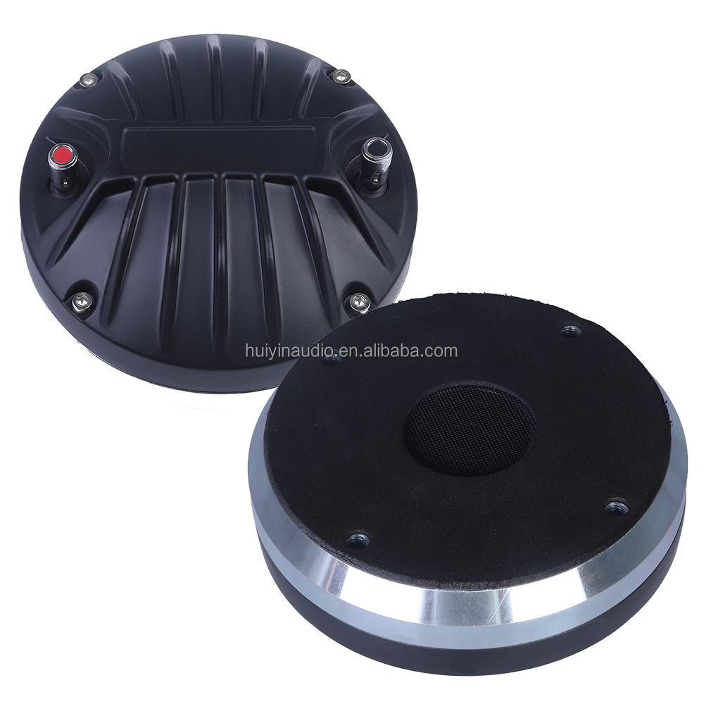 HF Driver Compression Driver Tweeters 100-008 ລະບົບສຽງມືອາຊີບ ດ້ວຍແມ່ເຫຼັກ Ferrite ແລະ ເປືອກໂລຫະ 200W ສຳລັບຜູ້ໃຊ້ Line Array Speakers