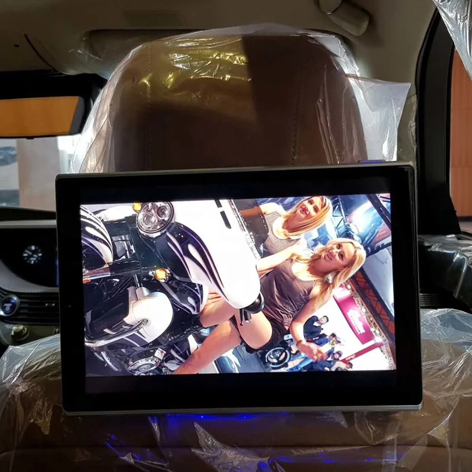 2025 Car Headrest Android Smart Screen 11.8 Inch Touch Tablet for Toyota Honda Mazda Dodge Jeep Ford VW AUDI Haval GMC Rear TV
