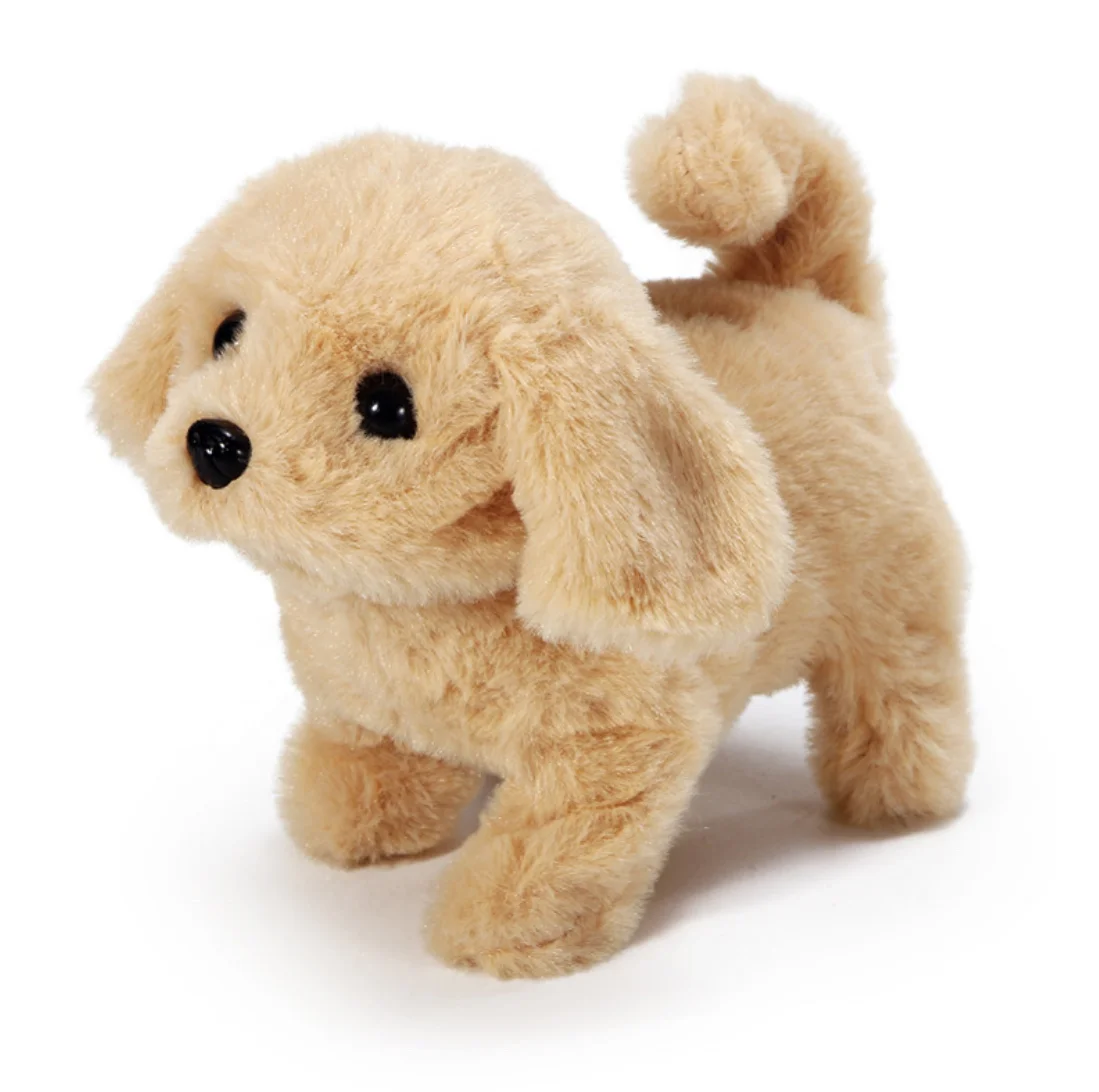 walking soft toy dog