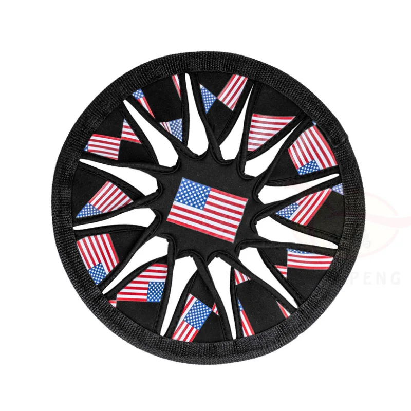 Неопреновые летающие диски для детей спорта на открытом воздухе водные игры мягкие метательные