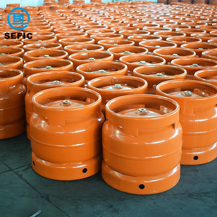 6Kg Home Used Lpg Gas Cylinder for South Africa