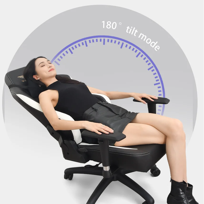 Competition Ready Haptic Gaming Chair 4D Force Feedback Ergonomic Esports Design for Marathon Gaming Sessions