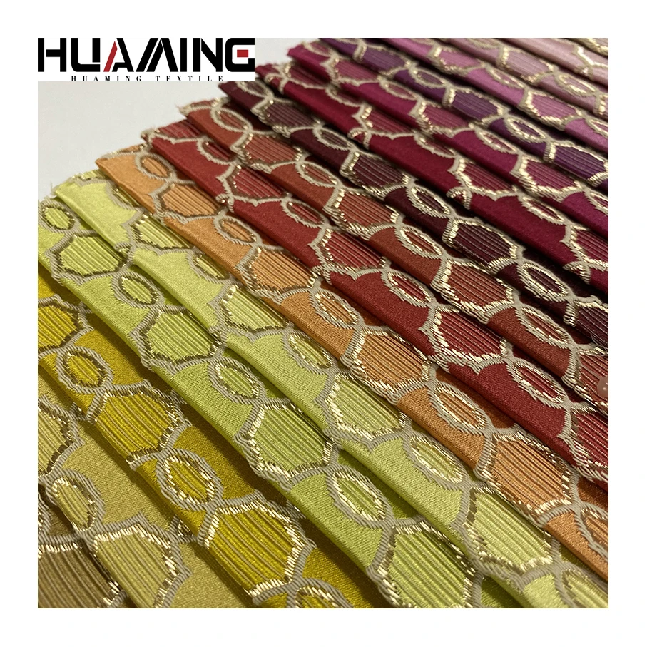 Jacquard Polyester Fabric with Imitation Skill Touch and Brocade Pattern Woven Yarn Dyed for Home Textile Use for Boys