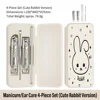 Ensemble 4 pièces lapin