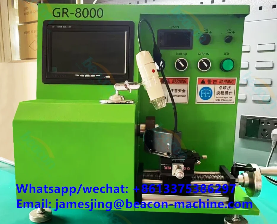 Common Rail Injector Nozzle Repair Diesel Fuel Injection Grinder CR8000 Injector Nozzle Grinding Machine