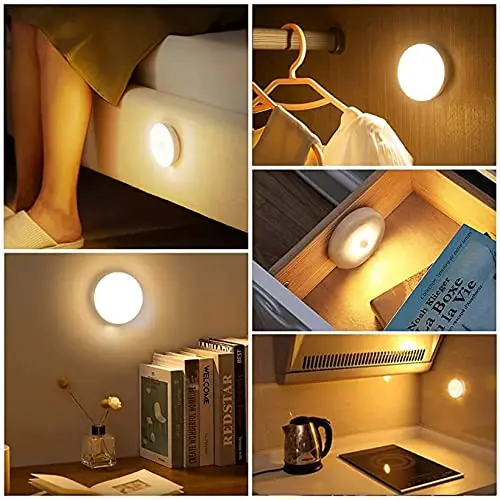 product motion sensor light for home wireless motion sensor led wall night light with usb charging stick lamp for wardrobe bedroom stair826-40