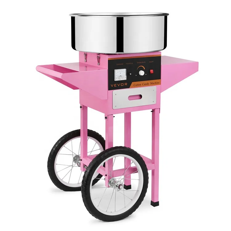 Automatic Cotton Candy Floss Sugar Machine