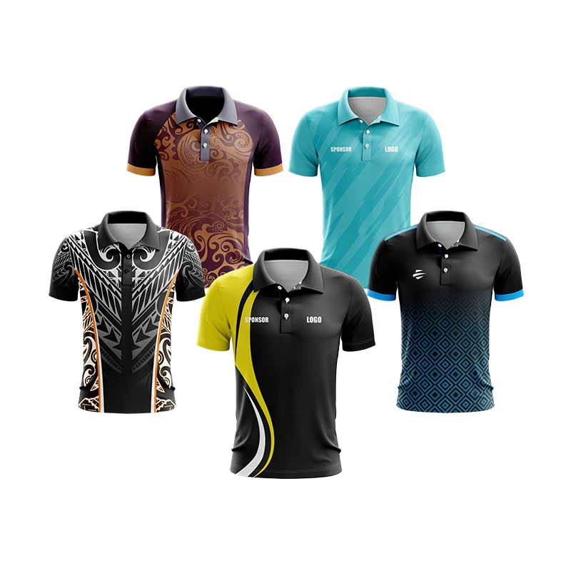 Free Sample Fast Shipping Custom Design Sublimation Men Polo Shirt With Custom logo