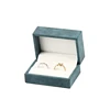 Blue wedding ring box