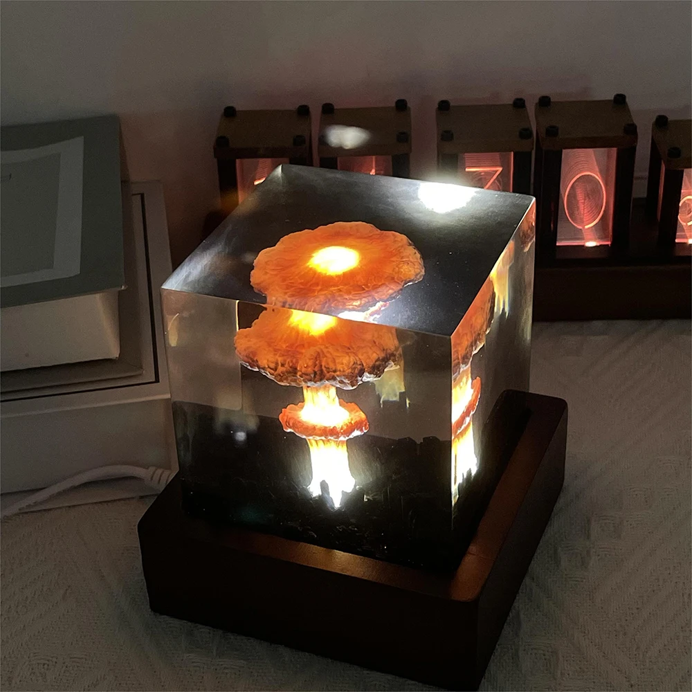 Veilleuse Lampe Champignon - Grand Modèle - Doré Egmont Toys Pour Chambre Enfant - Les Enfants