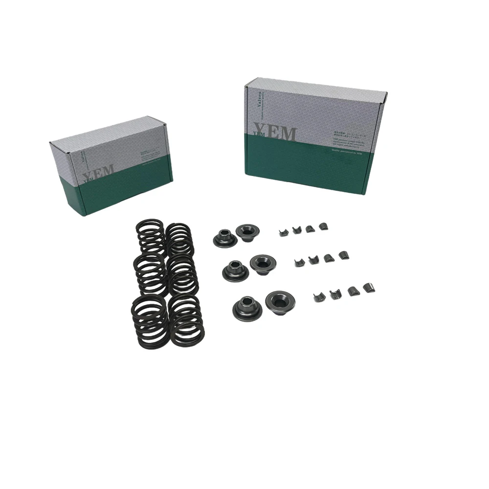 Repair Kit Valve Spring Kit Spring Seat & Retainer 3CB1 for Isuzu Aftermarket Engine Spare Parts
