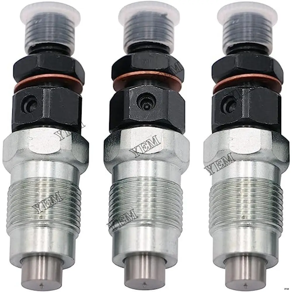 Engine Part 3X Fuel Injector for Kubota B7510D B7610HSD B7800HSD BX22D BX23D BX2200D BX2660D