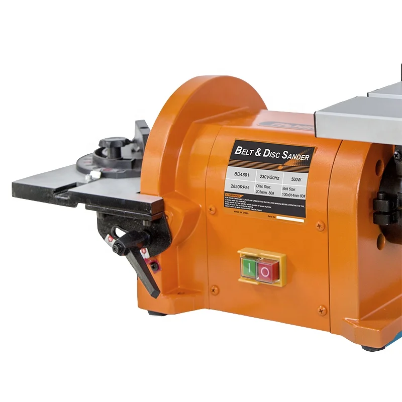 Allwin 500W безремонтный Настольный шлифовальный станок мощный деревообрабатывающий дисковый ленточный Настольный шлифовальный станок