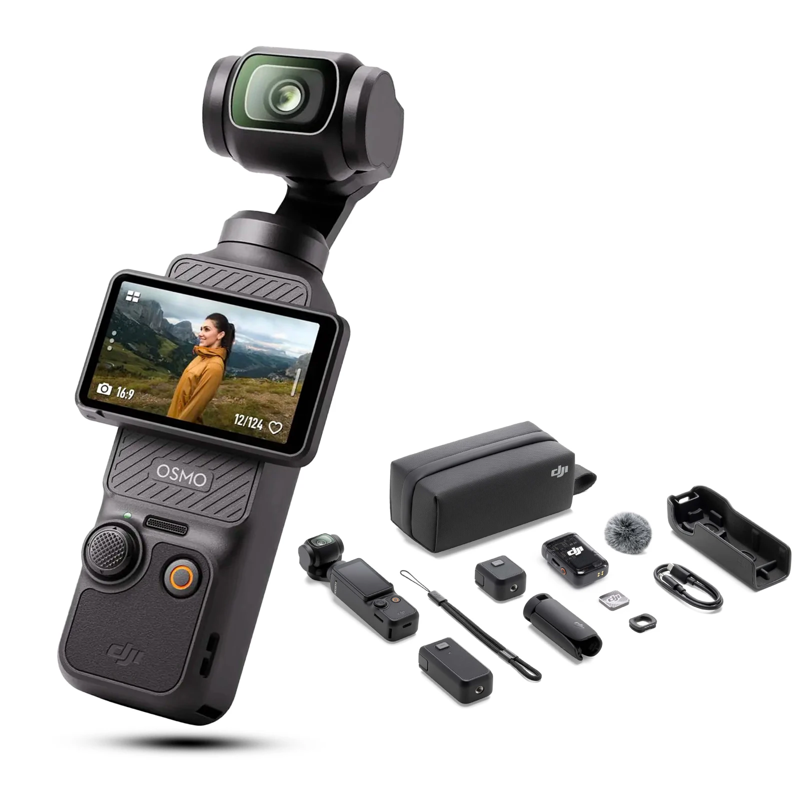 Osmo Pocket 3 Creator Combo Pocket Camera 3 PTZ Smart Handheld PTZ