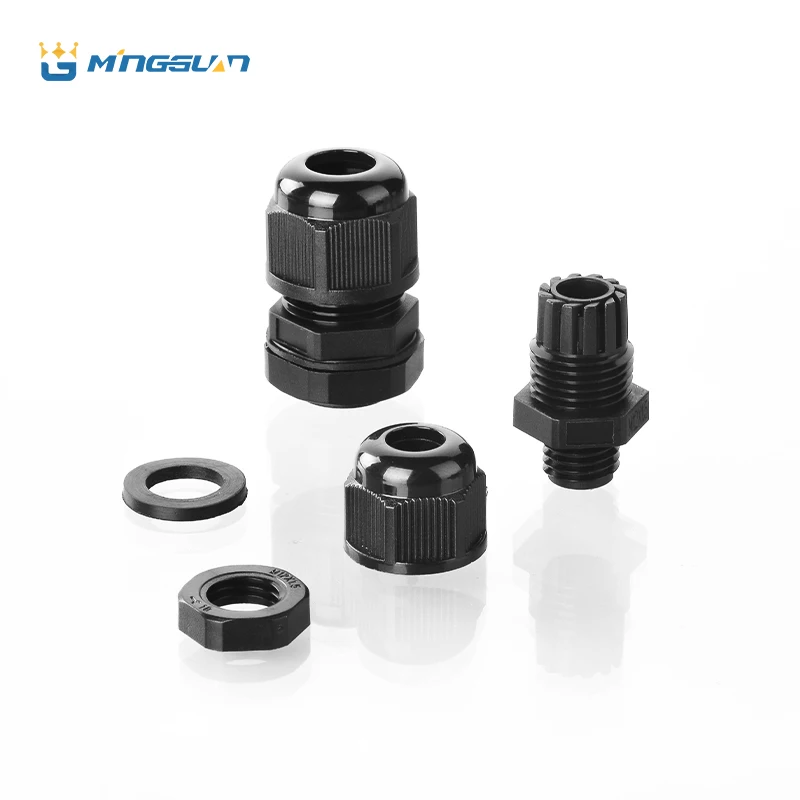 PG Filo Cavo In Nylon Modulare Tipo Con Tensione Di Scarico Flessibile Protezione Impermeabile IP68 Livello Di Protezione In Plastica - Foto 8