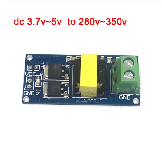 DC-DC Boost Converter 3.7V-5V Step up to 280v-350V 400V Power PSU Module Capacitor Charge Charging Control Solenoid Valve