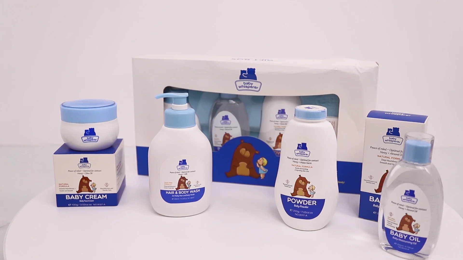 Baby Whisperer Body Oil 200ml Skin Whitening Mild Formula Low