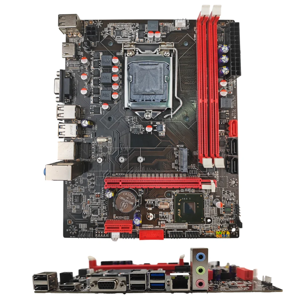 PCWINMAX B85 Gaming Motherboard LGA 1150 1155 Socket B85 B75 H61 H81 Chipser DDR3 Mainboard for Desktop Support OEM ODM
