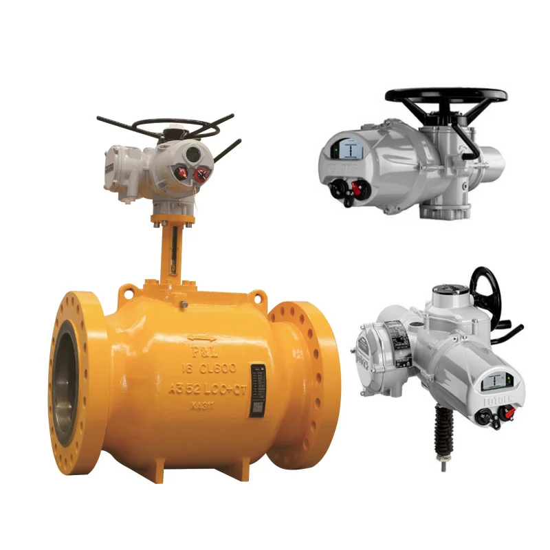 Rotork IQ Intelligent Electric Actuator With Terrence Regulating Valves For Rotork Electric Control Valve