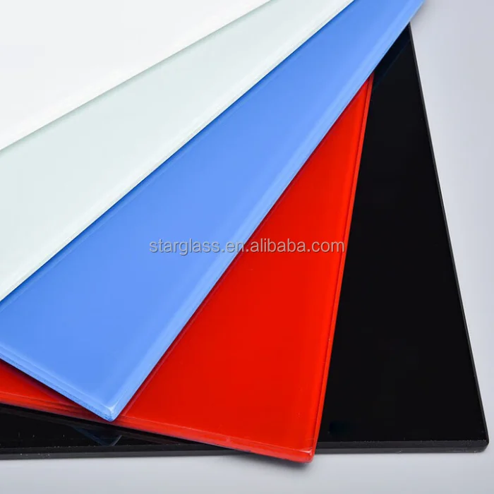 product lacquered 3mm 4mm 5mm black white back painted glass for kitchen hotel exterior bedroom bathroom-1