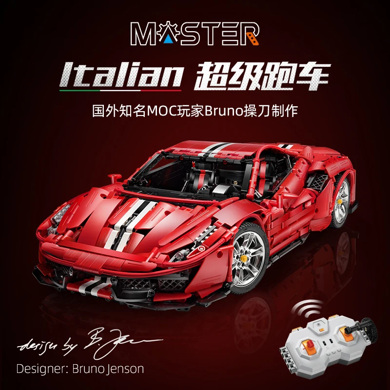 Source CADFIC61042マスターイタリアンレーシングカー1:8RCモデル