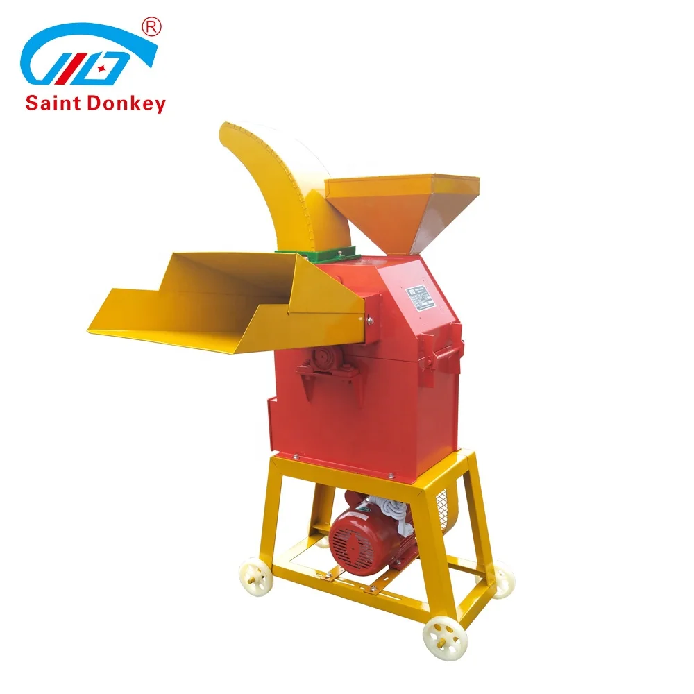 Multi Purpose Silage Chopper Machine Chaff Cutter and Grain Grinder Machine Chaff Cutter for Animal Feed