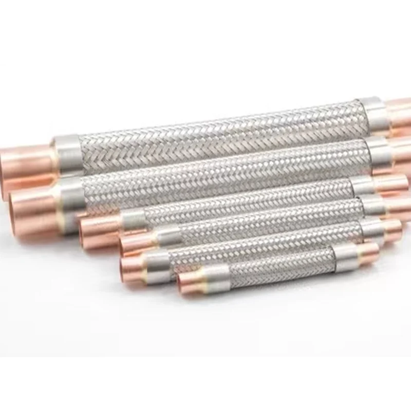 Flexible Metal Vibration Absorber Hose Refrigeration Unit Accessories