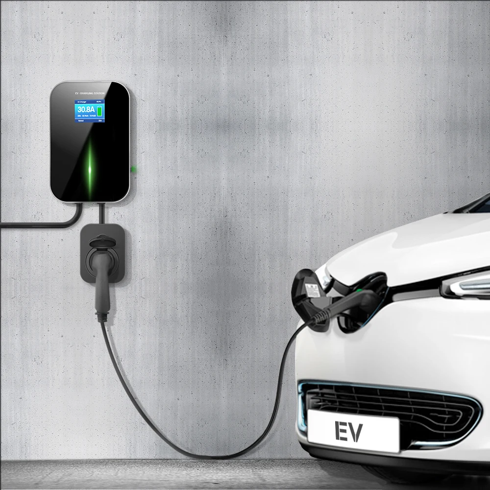 22kw Level 2 Car Home Ev Wall Charger With Charging Socket - Buy Ev Wall  Charger,Ev Home Charger,Level 2 Ev Car Charger Product on 