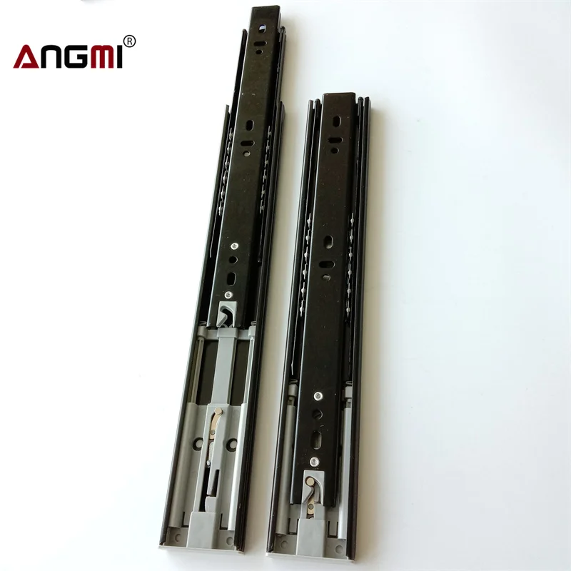45mm Linear Guide Rail Slide Channel High Quality Ball Bearing Drawer Slides Telescopic Channel
