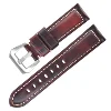 Wine Red-silver buckle 012S