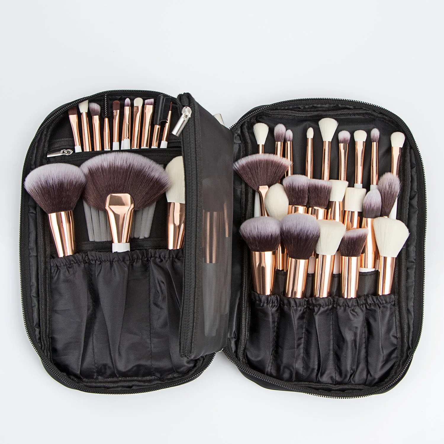 Wholesale Professional 40pcs Makeup Brush Set White 16pcs Makeup Tool Loose Brush Eye Shadow Makeup travel Kit With Bag From m.alibaba.com