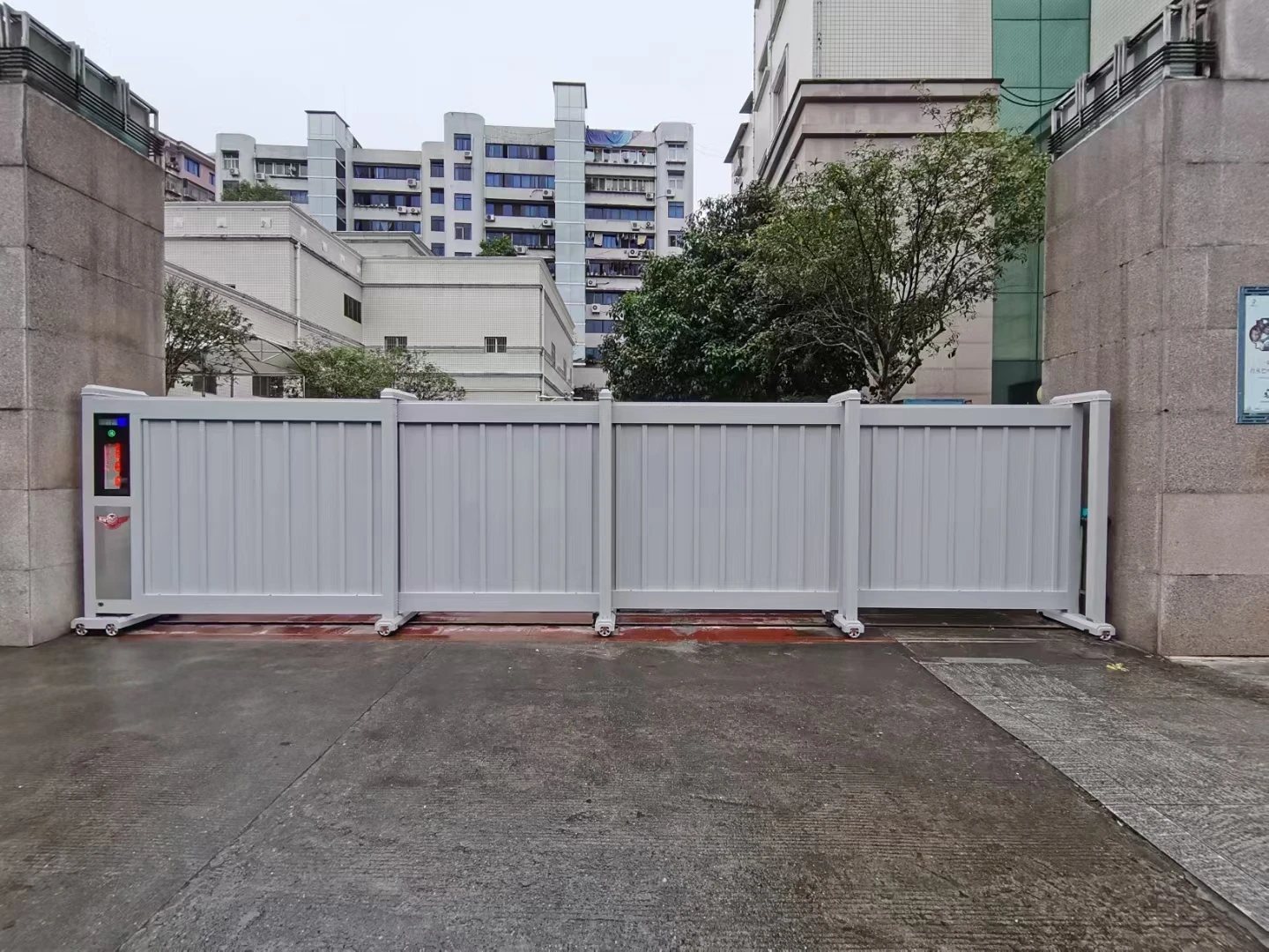 Factory Use Security Alarm Main Gate Designs Entrance Gate