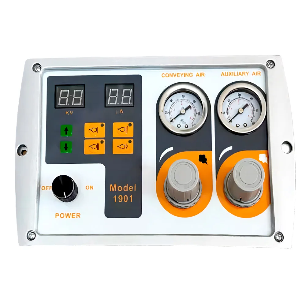 Industrial Manual Electrostatic Metal Powder Coating Machine Spray Gun Equipment for Iron Railings Car Wheels Shelves