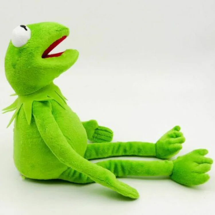 40cm Anime Sesame Street Kermit Plush Toys Doll Peluche New