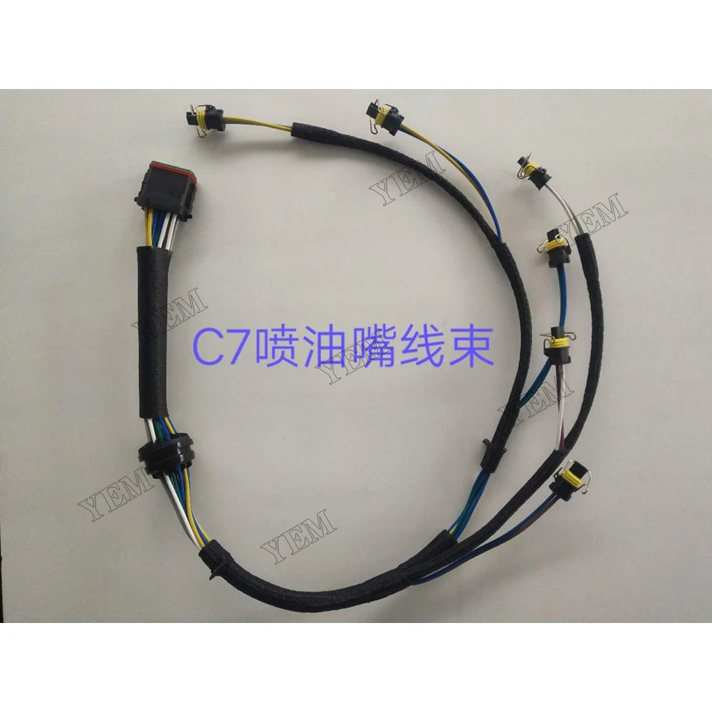 For Caterpillar C7 Injector Wiring Harness Aftermarket Engine Spare Parts 2