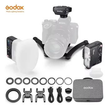 Godox MF12 MF12-DK1 Dental Photography Lighting Mini Micro Dual Flash for Oral Cavity Insect Close-up Shooting With Diffuser