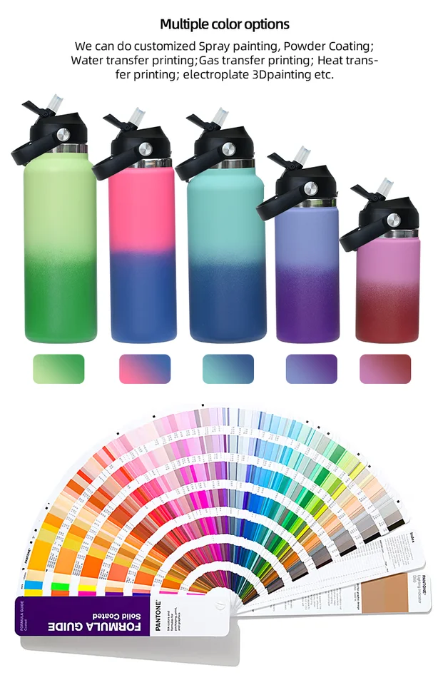 Custom Aquaflask Tumbler 32oz 40oz Stainless Steel Termos Double Wall Vacuum Flasks Sports Outdoor Vacuum Insulated Water Bottle