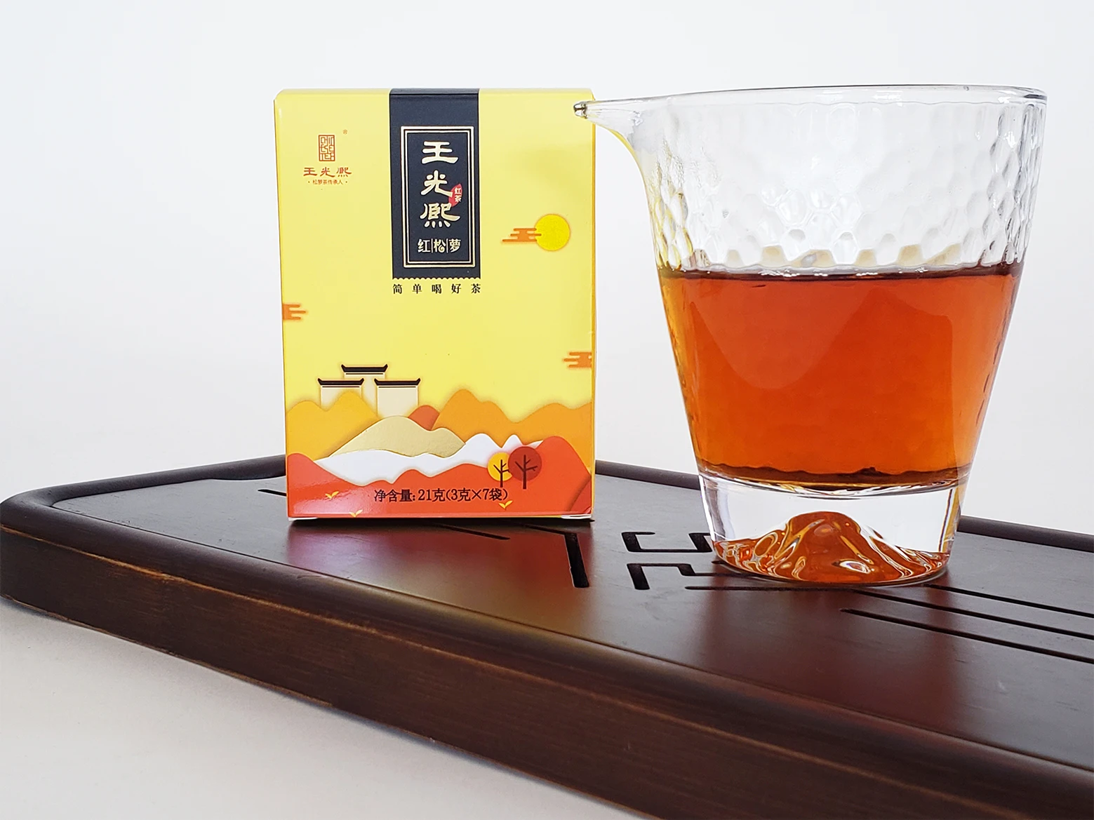 Songluo Black Tea Mellow Aroma Fragrant Loosen Leaves Tea Bag 3g Black Tea Factory Direct in Wholesale