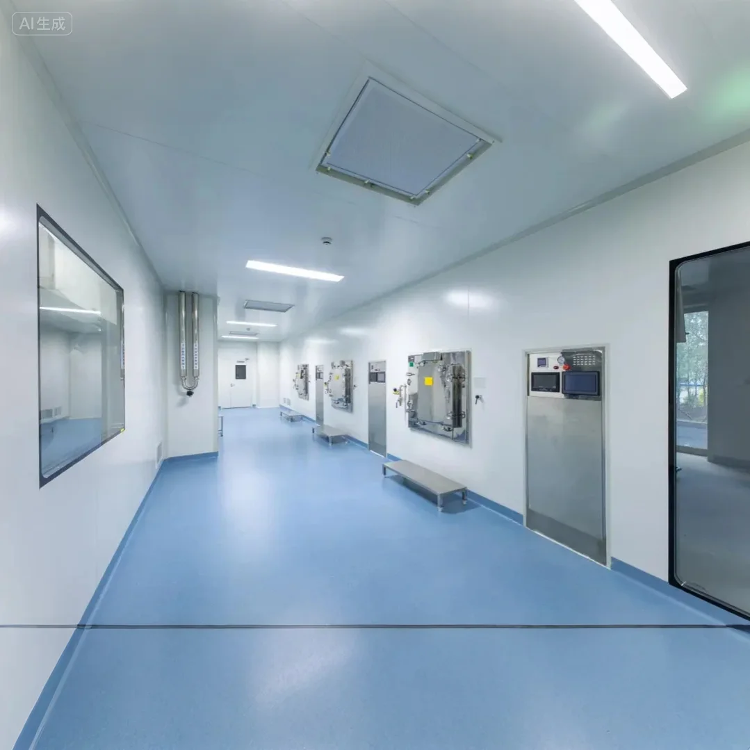HUAAO Modular Modern Clean Room ISO Class 5 Dust Free Cleanroom for Hospital Workshop Laboratory Use