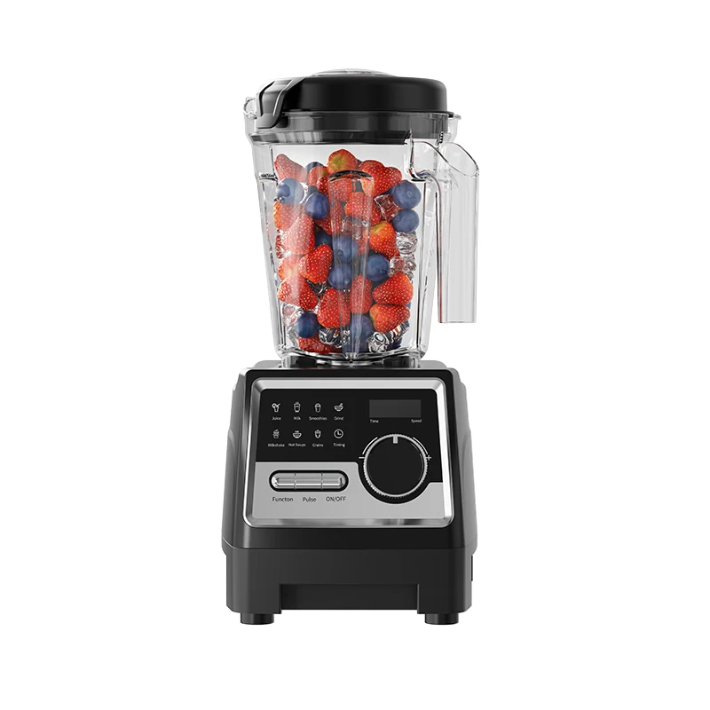 RANBEM Auto-Blend DIY Mode Countertop Smoothie Blender Machine for Crushing Ice Nuts Frozen Fruit in Kitchen or Household Use