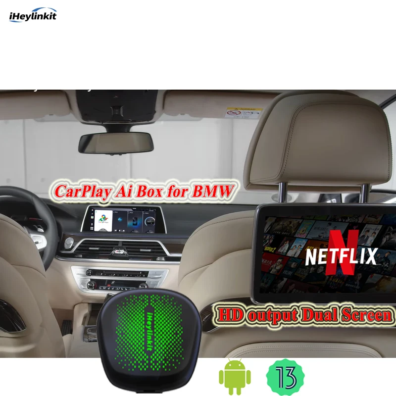 Iheylinkit BW Car Android Wireless Carplay Ai Box - Universal