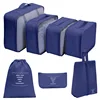 Navy blue 7-piece set