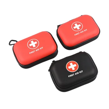 Portable outdoor storage bag Multi-size home emergency medicine storage bag Red accept brand custom production